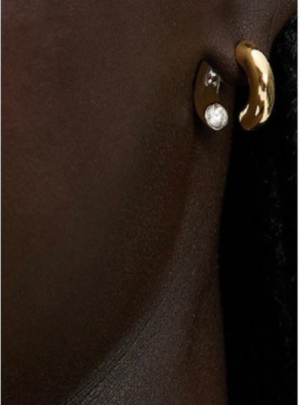 New Kate Spade  Crystal Hoop Earrings - Picture 4 of 8